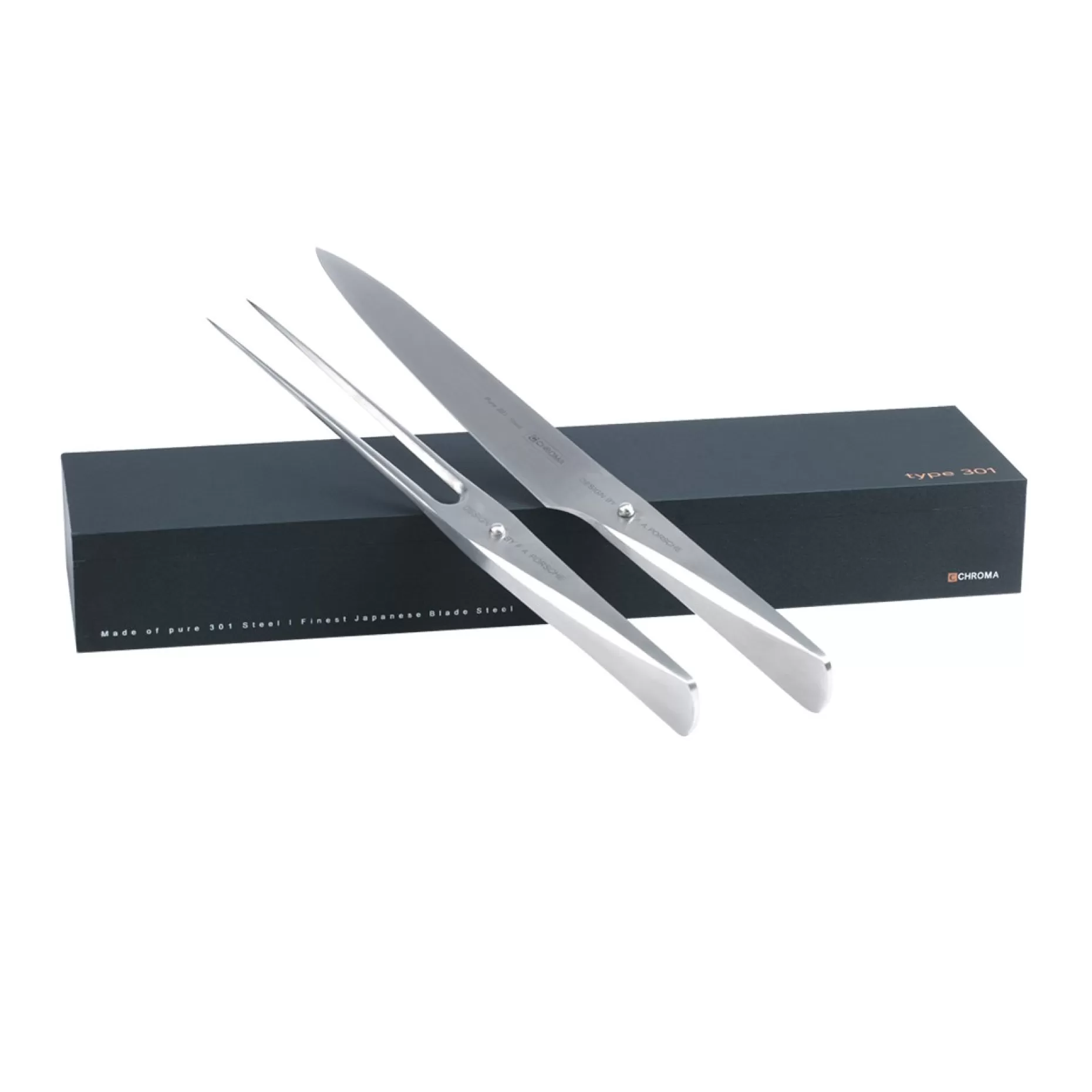 Porsche Design Carving Set P517 Consisting Of P05 + P17> Kuchenmesser