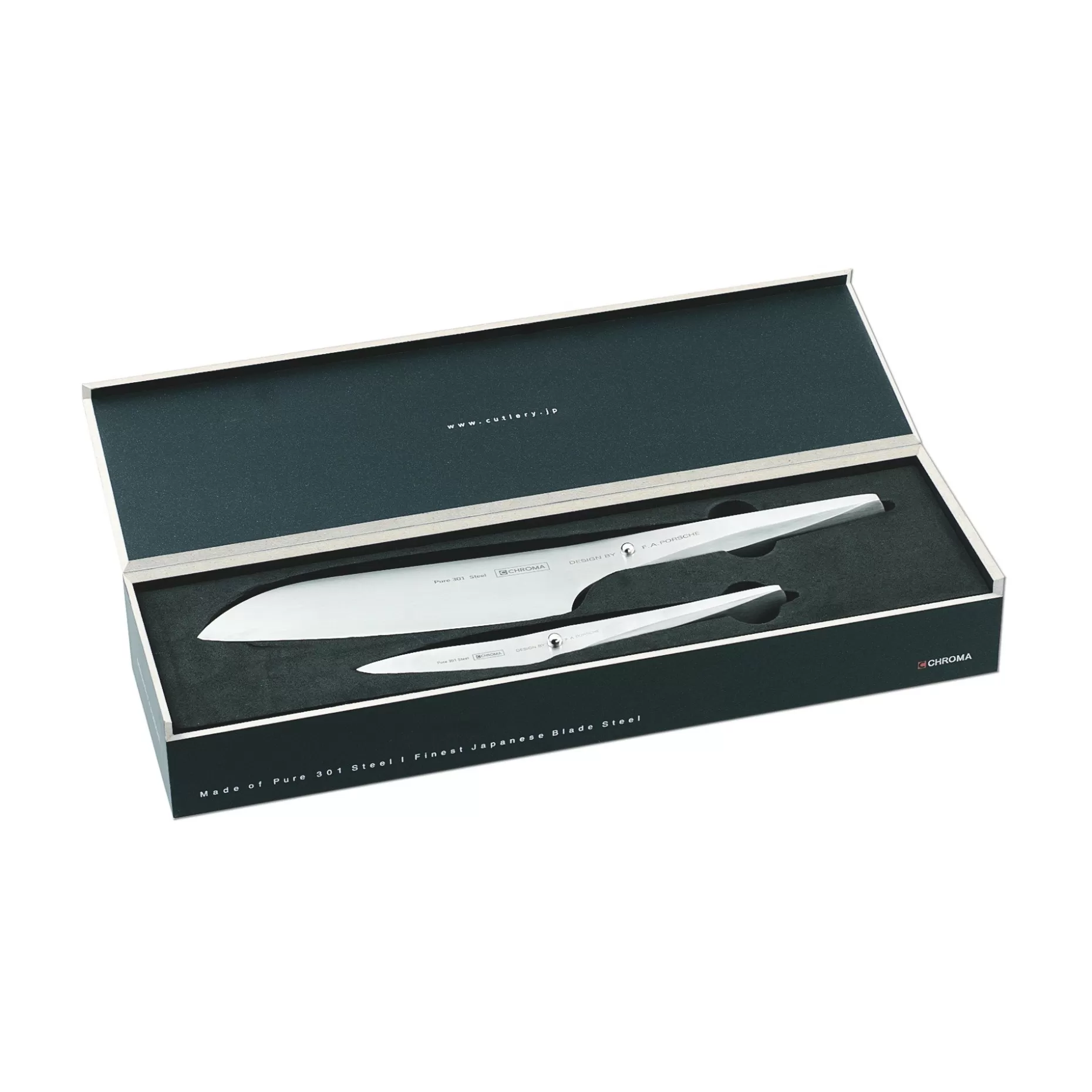 Porsche Design Knife Set P29 Consisting Of P02 + P09> Kuchenmesser