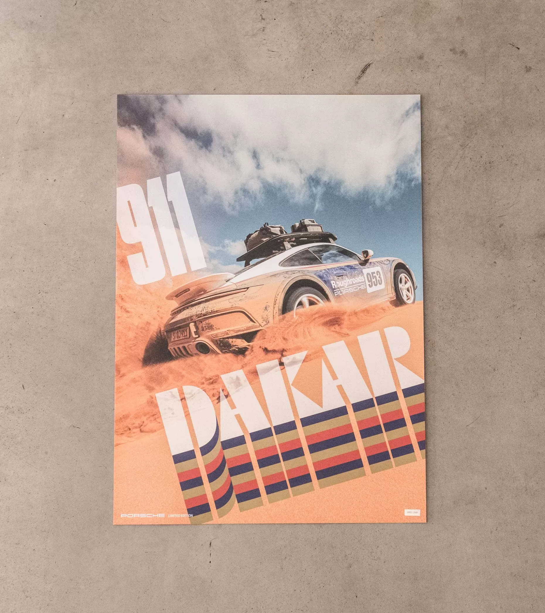 Porsche Design Poster-Set – 911 Dakar> Home & Lifestyle